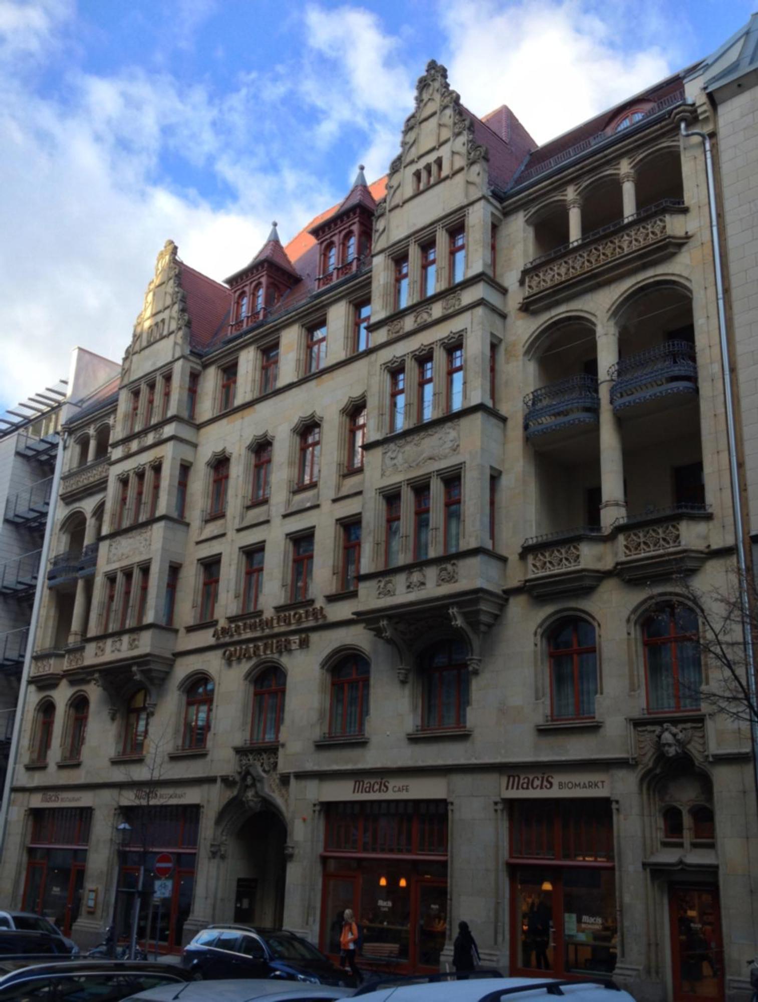 Apartmenthotel Quartier M Leipzig Buitenkant foto