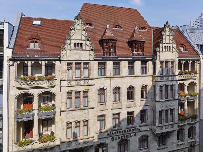 Apartmenthotel Quartier M Leipzig Buitenkant foto